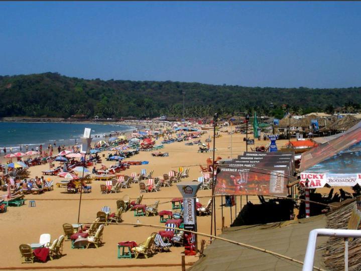 Ronz Vista Da Praia Calangute Eksteriør billede